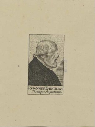 Bildnis des Iohannes Ehingervs