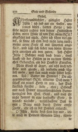 Gebet. - Gebet vor der Unterweisung. - Gebet nach der Unterweisung. - Gebätt.