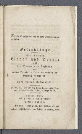 Kürzlich ist er