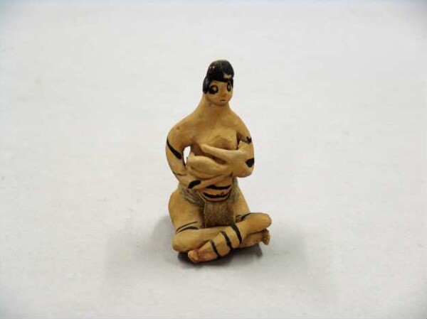 female clay figure