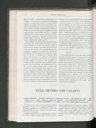 Nell'Impero Dei Califfi.