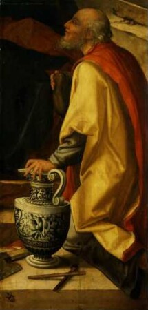Anbetung der Könige (Bruchstück: Heiliger Josef)