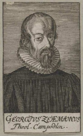Bildnis des Georgius Zeaemannus