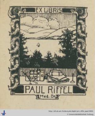 [Provenienz]: Riffel, Paul