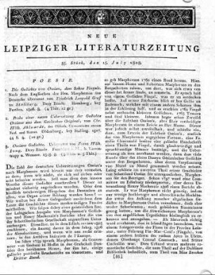 1808-07-15 : 85. Stück