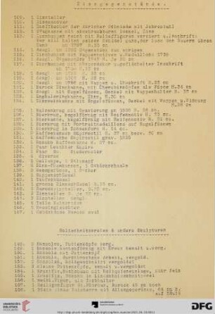 Holzschnitzereien & andere Skulpturen (Nr. 148-173)