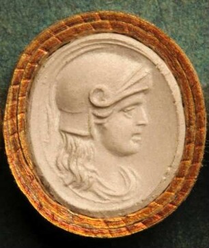 Kopf der Minerva (Athena) (Daktyliothek, Supplement)
