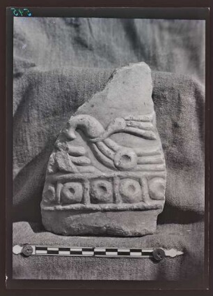 Diverse Kleinfunde: Stuckfragment