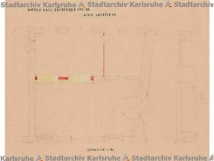 Beichel, Friedrich. Städtische Sparkasse. Umbau des Hauses Zähringerstrasse 96