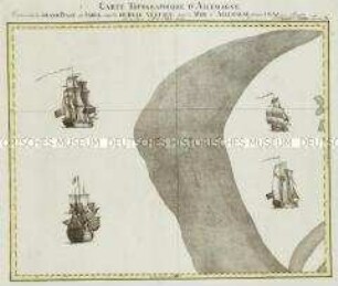 Grand Atlas . Bl. 10 (Nordsee): Contenante le Grand Banc de Sable, appellè De Bree Vertien, dans la Mer d'Allemagne.