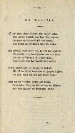 An Novalis