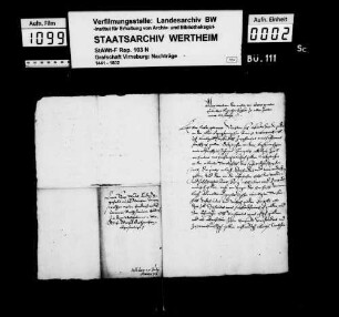 Zahlung der auf die Grafschaft Virneburg entfallenden Türkensteuer.