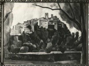 Blick auf Cagnes