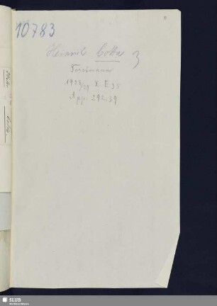 39. Cotta, Heinrich