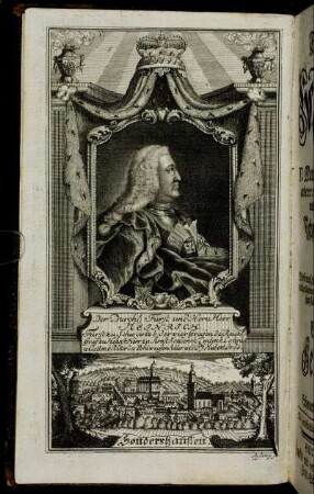 Der Durchl. Fürst und Herr, Herr Heinrich Fürst zu Schwartzb:[...]