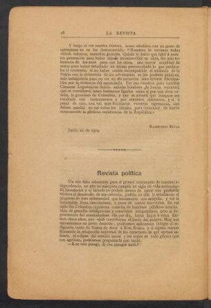 Revista política