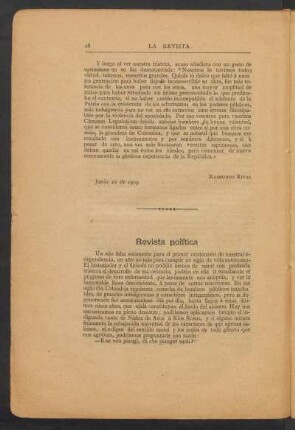 Revista política