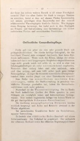 Oeffentliche Gesundheitspflege.