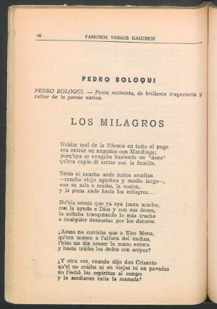 Los milagros