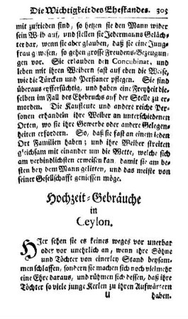 Hochzeit-Gebräuche in Ceylon.