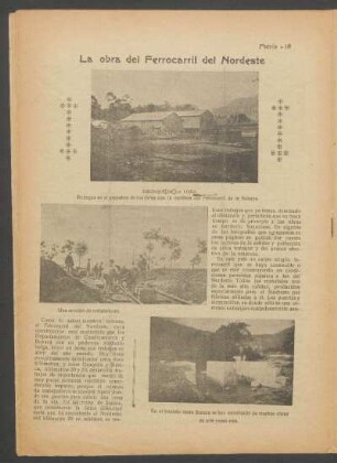 La obra del Ferrocarril del Nordeste