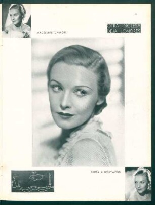 Otra inglesa deja Londres arriba a Hollywood - Madeleine Carroll