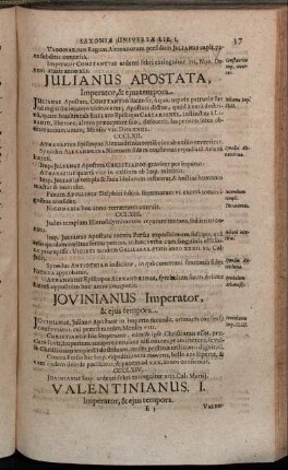 Julianus Apostata, Imperator, & eius tempora.
