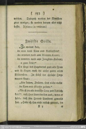 Zwölfte Grille