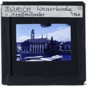 Zürich, Grossmünster,Zürich, Wasserkirche