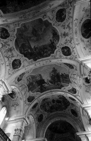 Ebersmünster: Klosterkirche, Deckengemälde