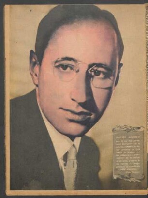 [Fotografía de] Daniel Arroyo