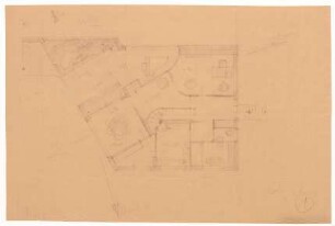 Berlin-Spandau, Höhenweg 9, Haus Baensch, I. Vorentwurf