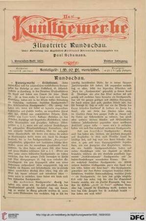 1. November-Heft 1892