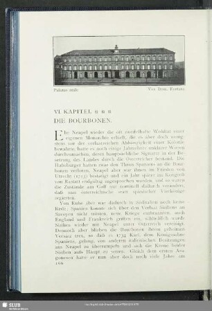 VI. Kapitel. Die Bourbonen