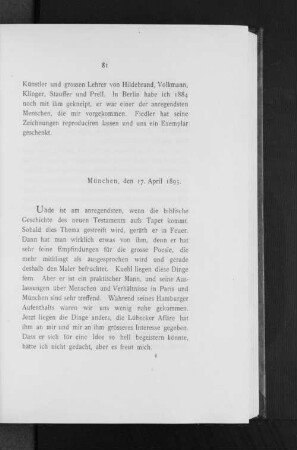 München, den 17. April 1893.
