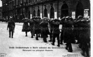 Transport von gefangenen Revolutionären