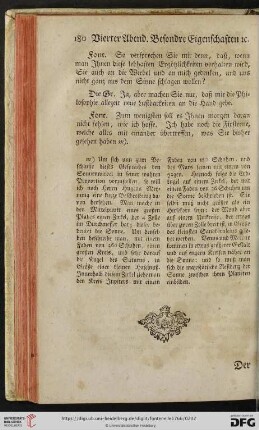 Der fünfte Abend: Das die Fixsterne lauter Sonnen sind, deren jede eine Welt erleuchtet
