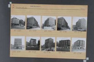 Straßenansicht. Berlin, Mitte, Friedrichstraße/Französische Straße/Kronenstraße