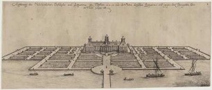 Ansicht des Stadtschlosses von der Havelseite