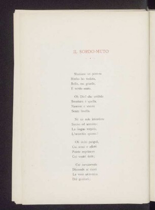 Il sordo-muto