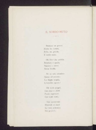 Il sordo-muto