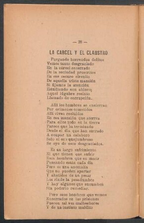 La cárcel y el claustro