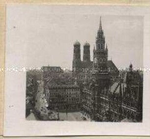 Der Marienplatz in München