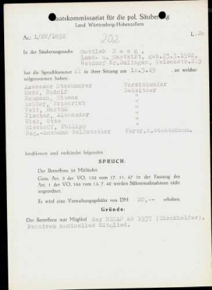 Haug, Gottlob