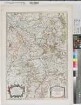 Kurrheinischer Kreis Territorialkarte "Le cercle eslectoral du Rhin subdivise en touts les estats qui le composent" 1700 6 dt. Meilen = 8,2 cm 64,5 x 45,5 kol. Kupferstich: Sanson zu Paris bei Jaillot