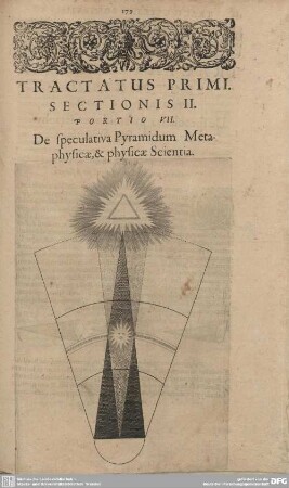 Portio VII. De speculativa Pyramidum Metaphysicae et physicae Scientia.