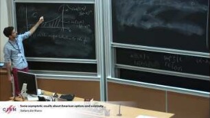 Some asymptotic results about American options and volativity