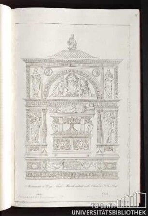 Monumento al Doge Niccolo Marcello esistente nella Chiesa de' SS. Gio e Paolo