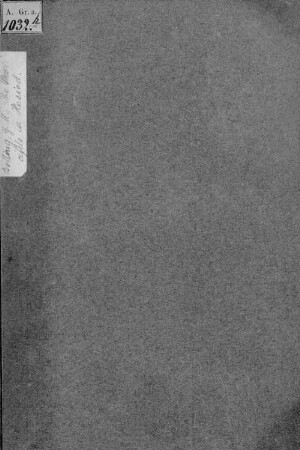 The Participle in Hesiod : A thesis presented to the board of University studies of the John Hopkins University for the degree of doctor of philosophy