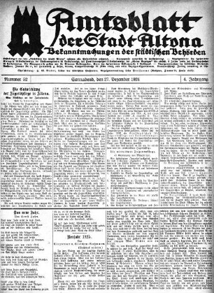 Nummer 52 : Sonnabend, den 27. Dezember 1924
